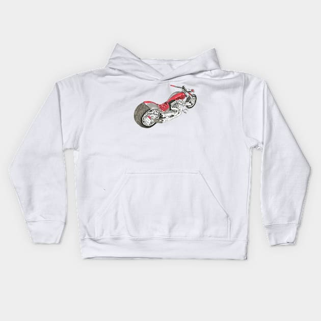 Harley's Ride Kids Hoodie by Créa'RiBo